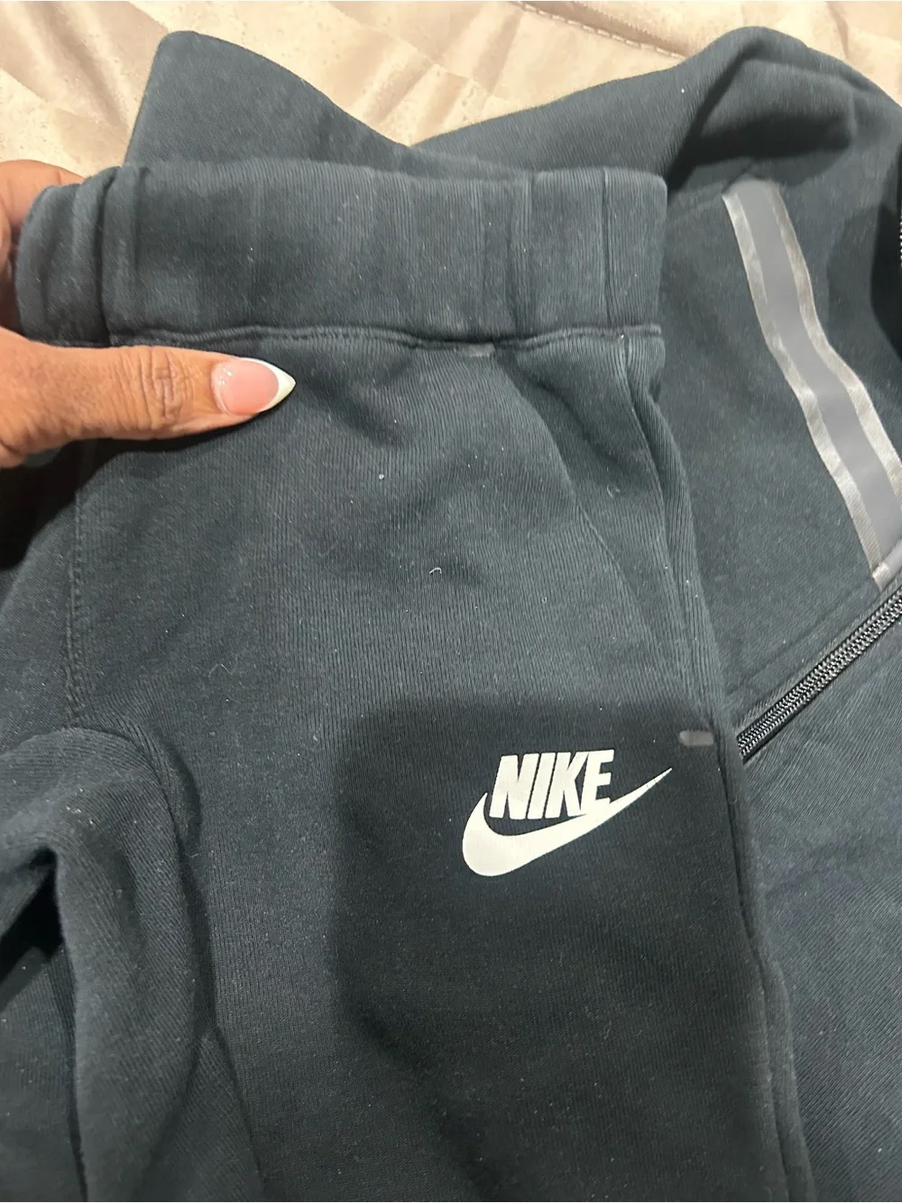 Nike Tech Kids Hooded Zip Sweatshirt & Joggers Set